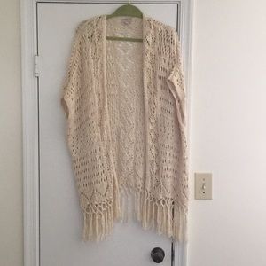 Blue pepper cardigan